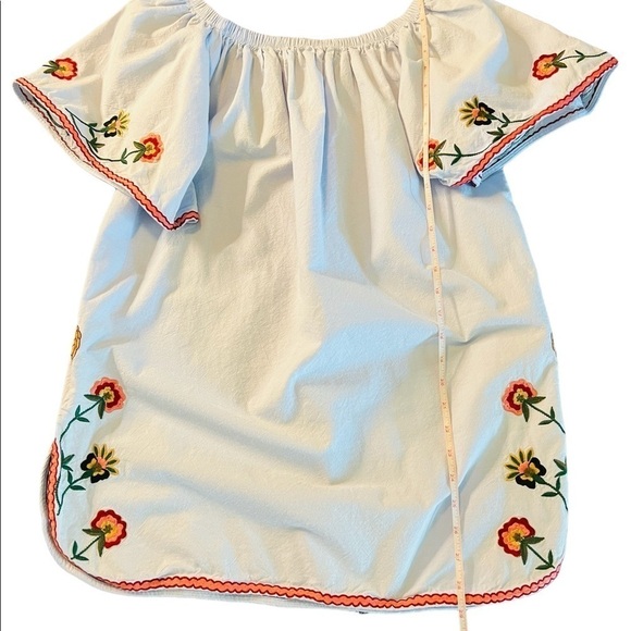 ZARA - WOMENS EMBROIDERED DRESS SIZE XS - Picture 5 of 12